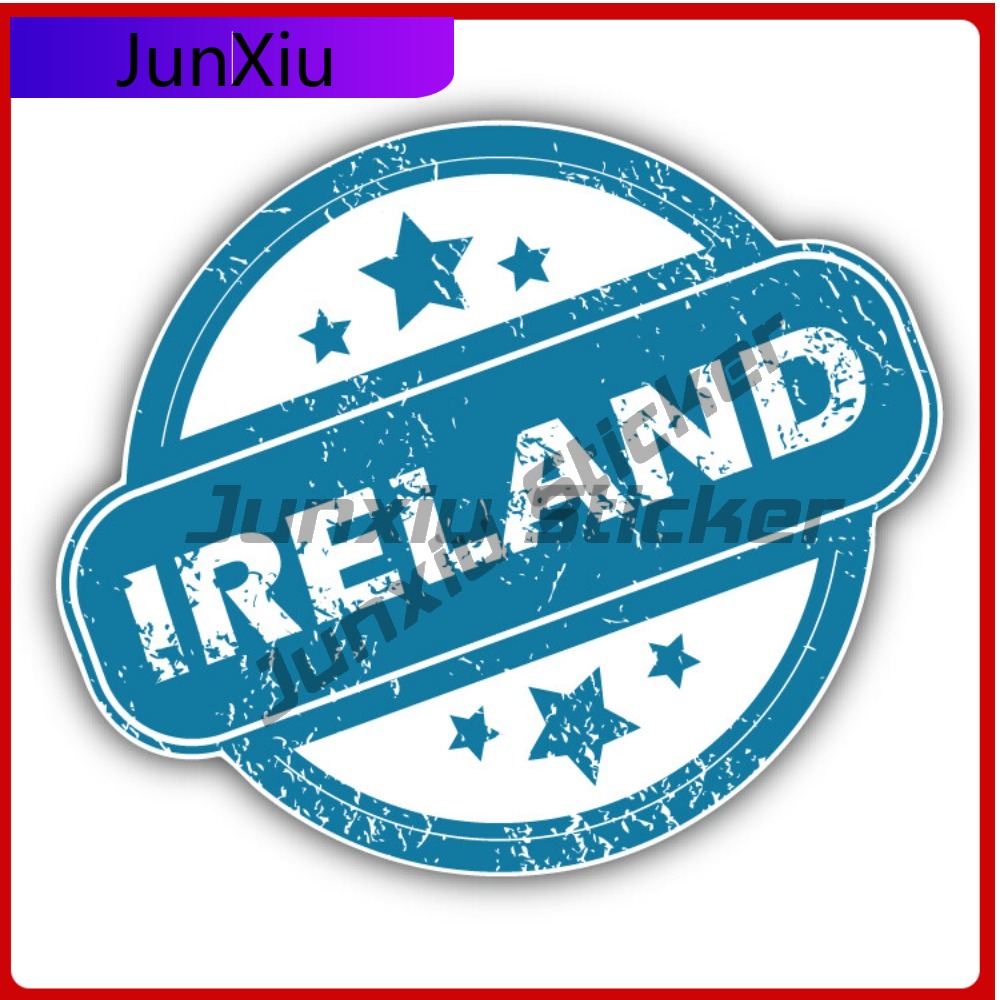 Car Accessories Ireland - Stiker Kreatif Irlandia Stiker Mobil Stiker