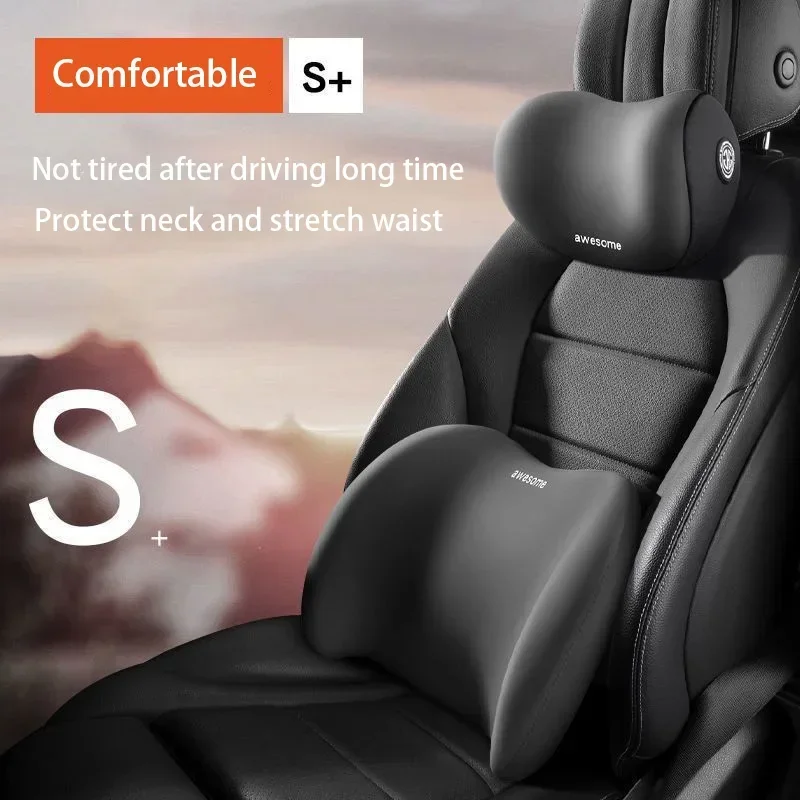 Car Seat Cushion Memory Foam - Bantal Leher Mobil Pelindung Busa Memori