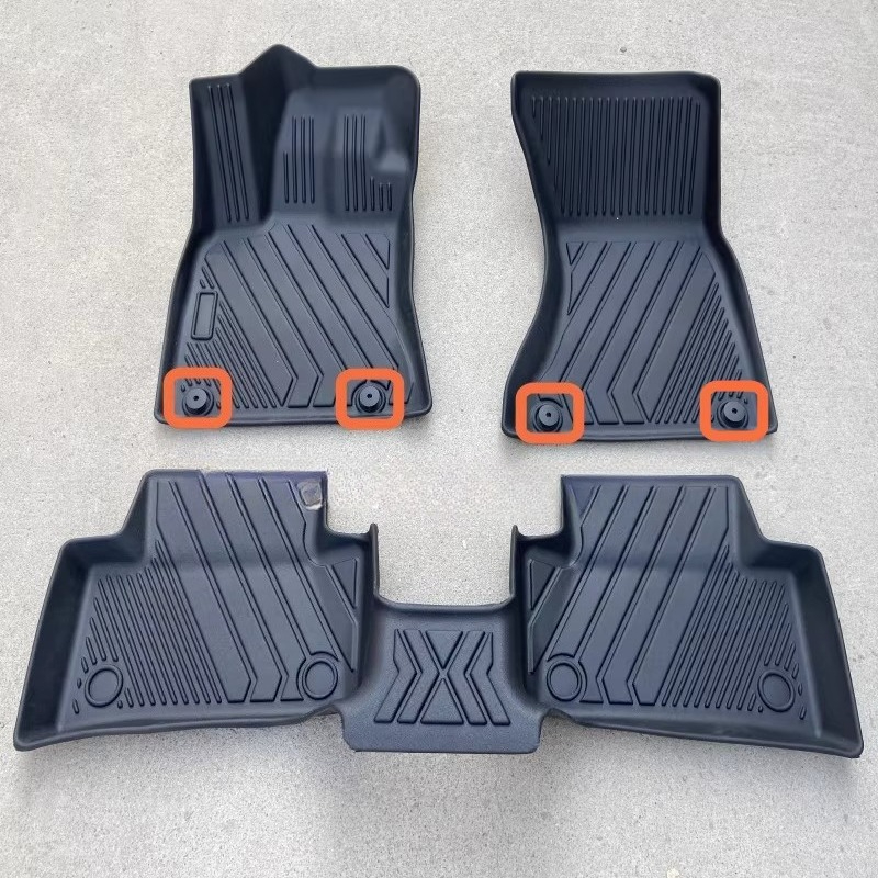 Car Floor Mat Rubber - Karpet Mobil 3D TPE untuk Porsche