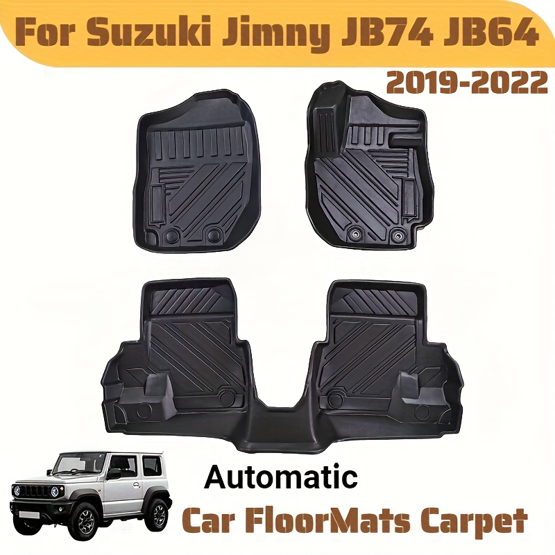 Car Floor Mat Rubber - Karpet Mobil untuk Suzuki Jimny JB74