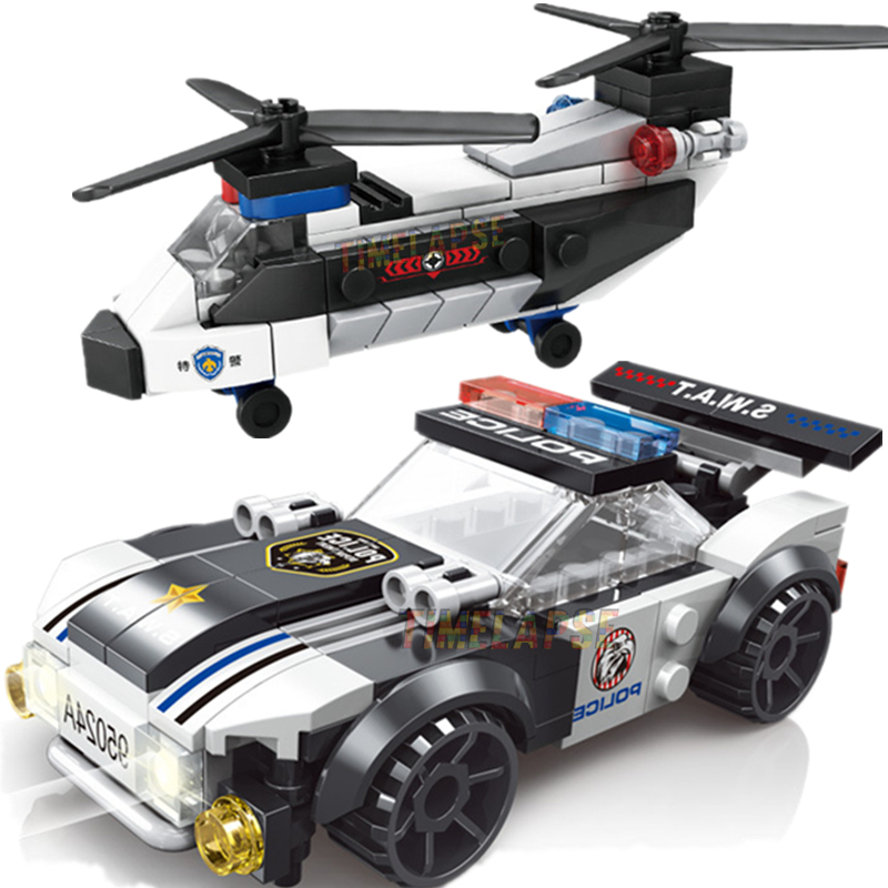 Car Accessories Gift Ideas - Baru DIY MOC pesawat kota SWAT