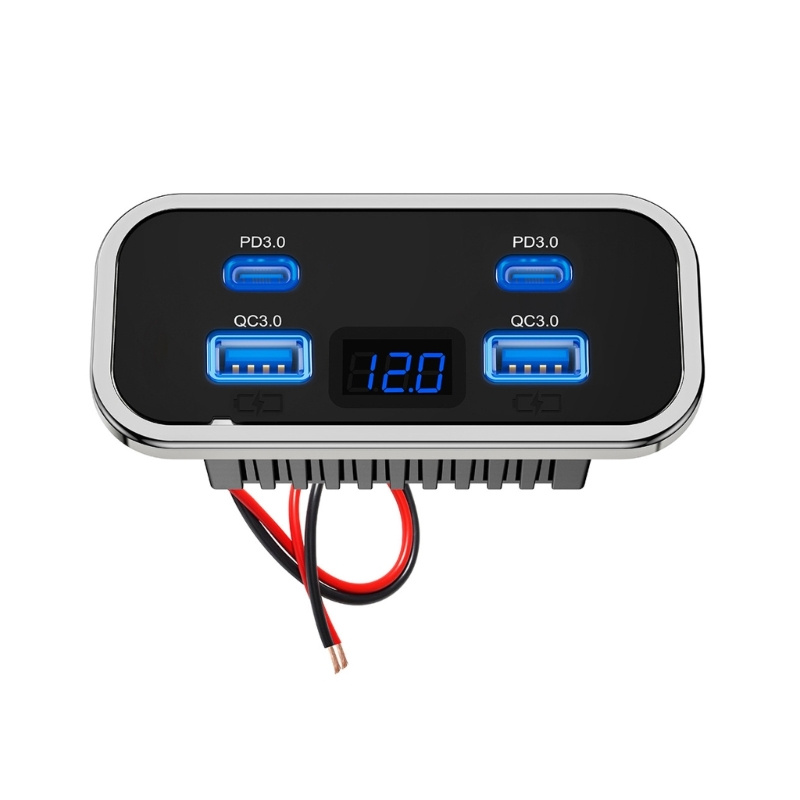 Car Accessories Qc - Aksesori Dudukan Dinding Pengisi Daya USB