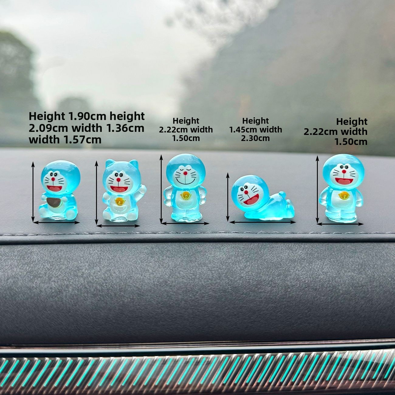 Ornamen Meja Doraemon Glow unt - Car Accessories Papar ulasan dan harga