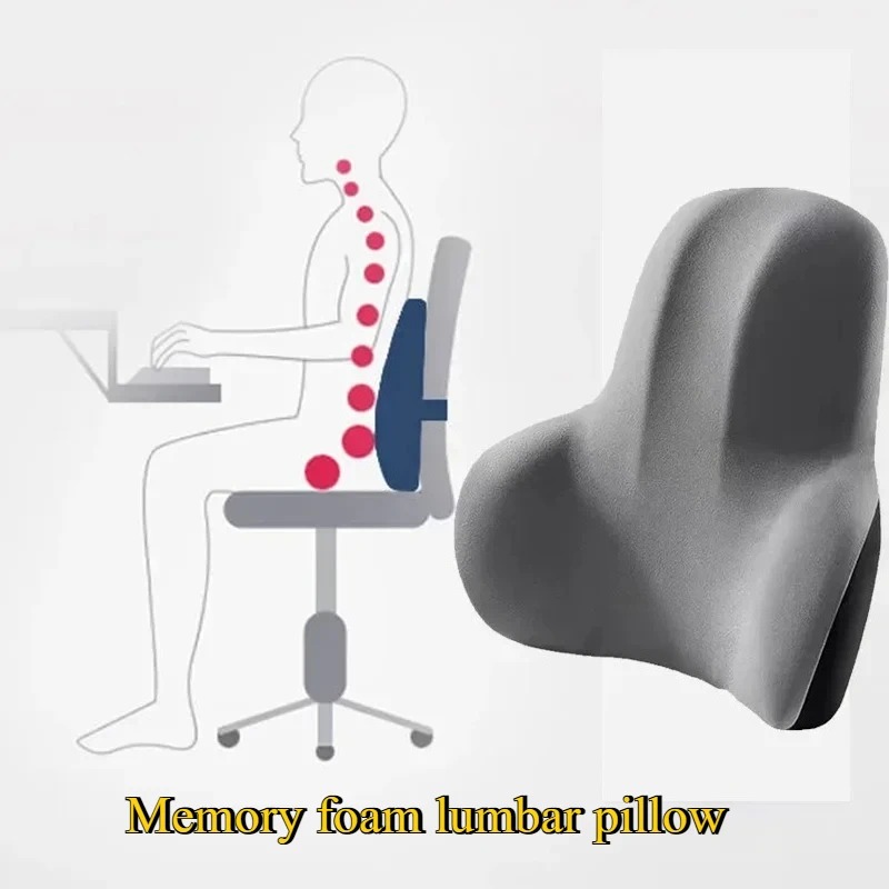 Bantal Penyangga Punggung Busa - Car Seat Cushion Memory Foam ulasan dan harga