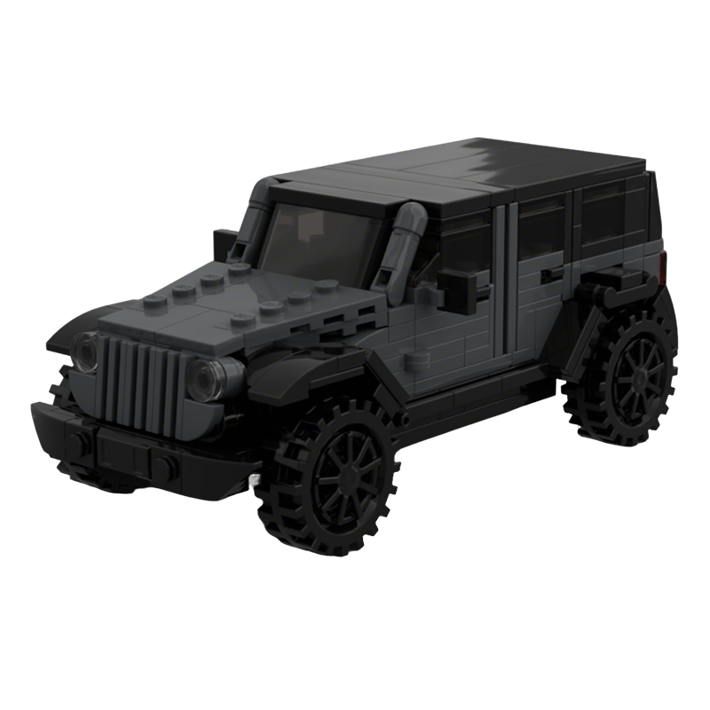 341pcs MOC Mobil Jeepped Wrang - Car Accessories Gift Ideas ulasan dan harga