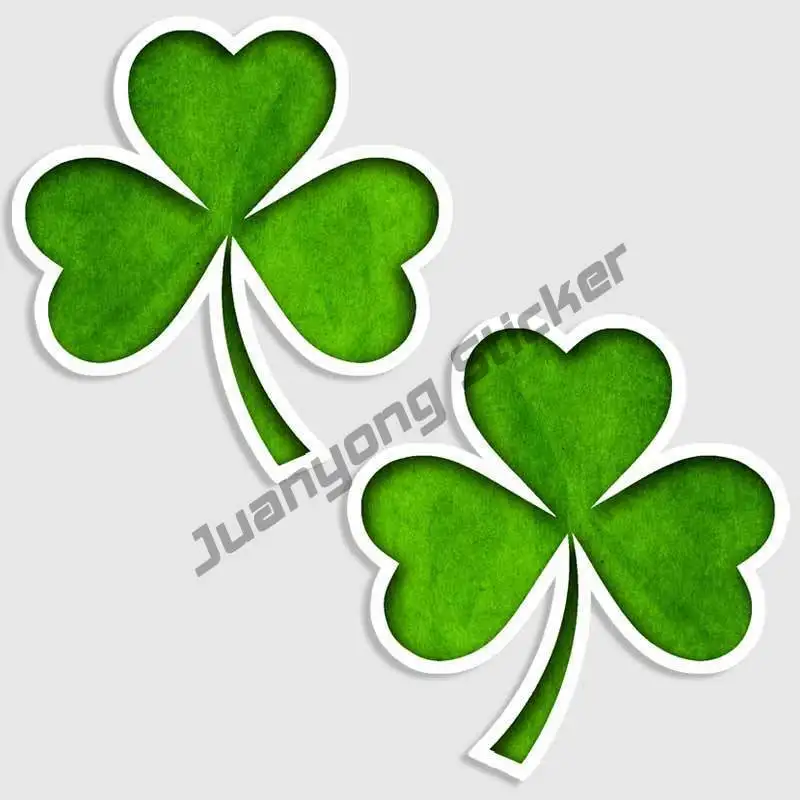 2pk Stiker Semanggi Irlandia S - Car Accessories Ireland ulasan dan harga