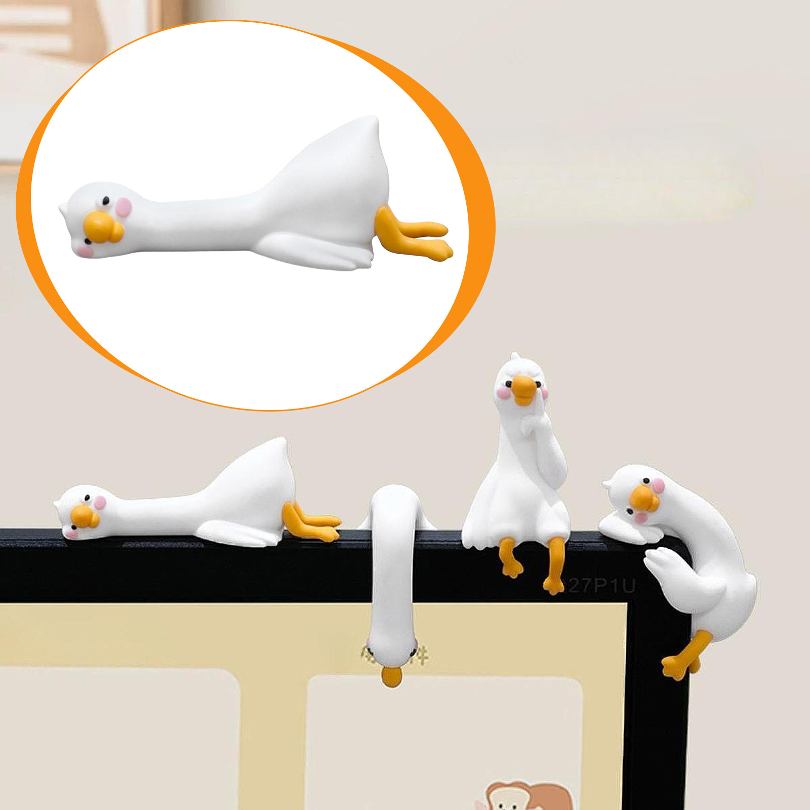 Patung Bebek 3D Lucu Mini Orna - Car Accessories Gift Ideas ulasan dan harga