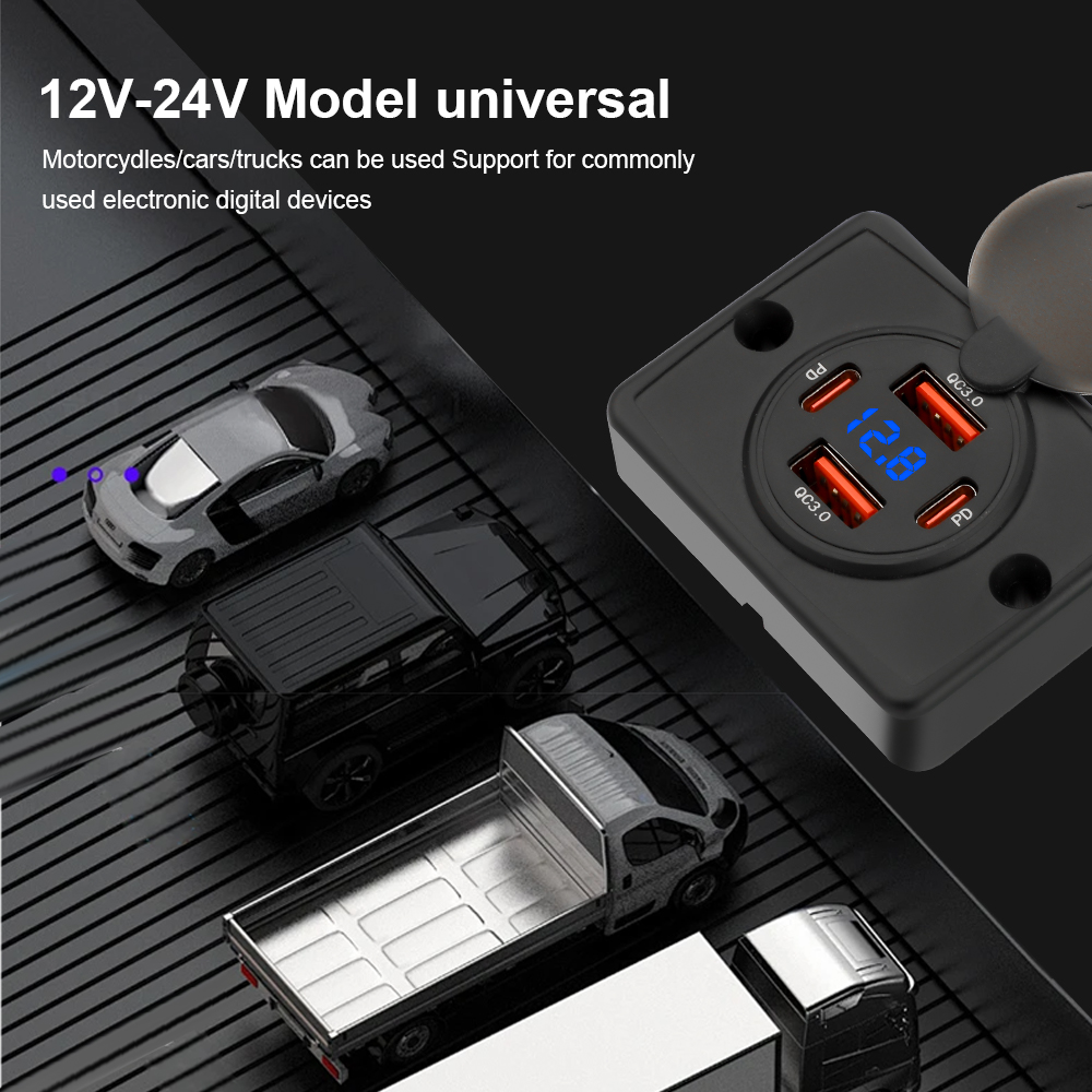 KEBIDUMEI PD + QC 4 Port Pengi - Car Accessories Qc ulasan dan harga
