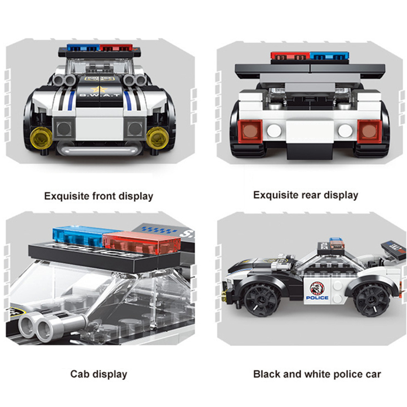 Baru DIY MOC pesawat kota SWAT - Car Accessories Gift Ideas ulasan dan harga