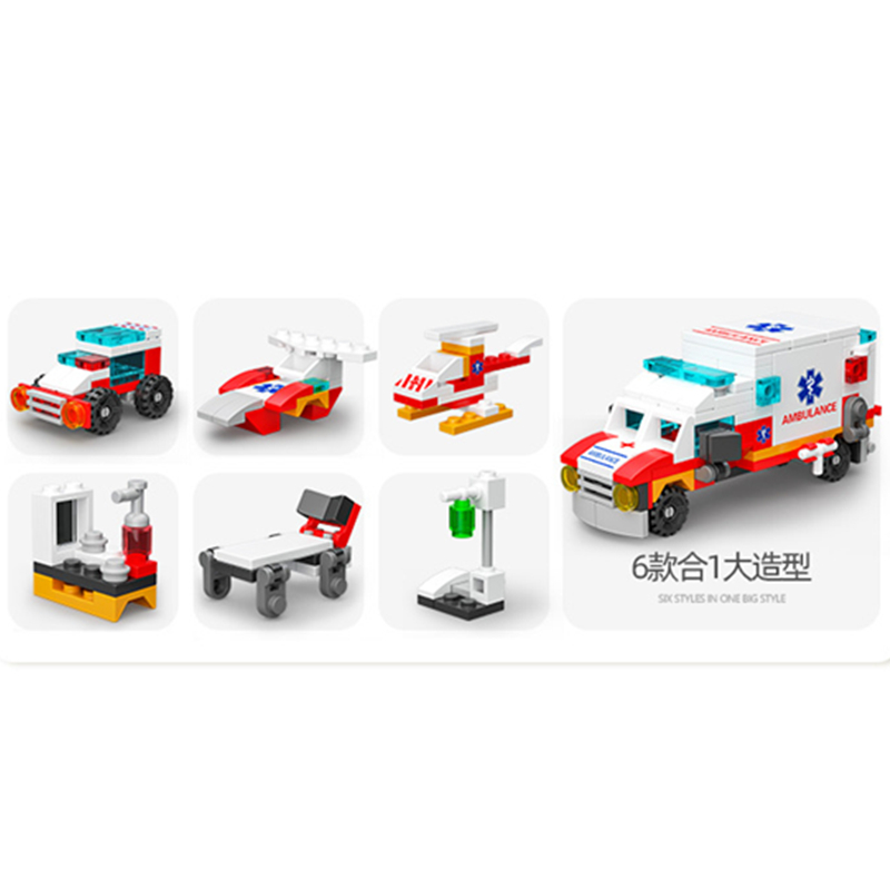 6 dalam 1 baru ambulans Escort - Car Accessories Gift Ideas ulasan dan harga