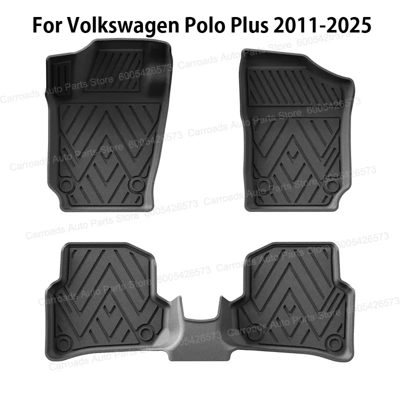   (LHD) Untuk Volkswagen Polo  - Car Floor Mat Rubber ulasan dan harga