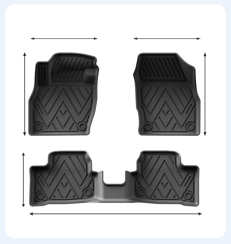  (LHD) Untuk Volkswagen Polo  - Car Floor Mat Rubber ulasan dan harga