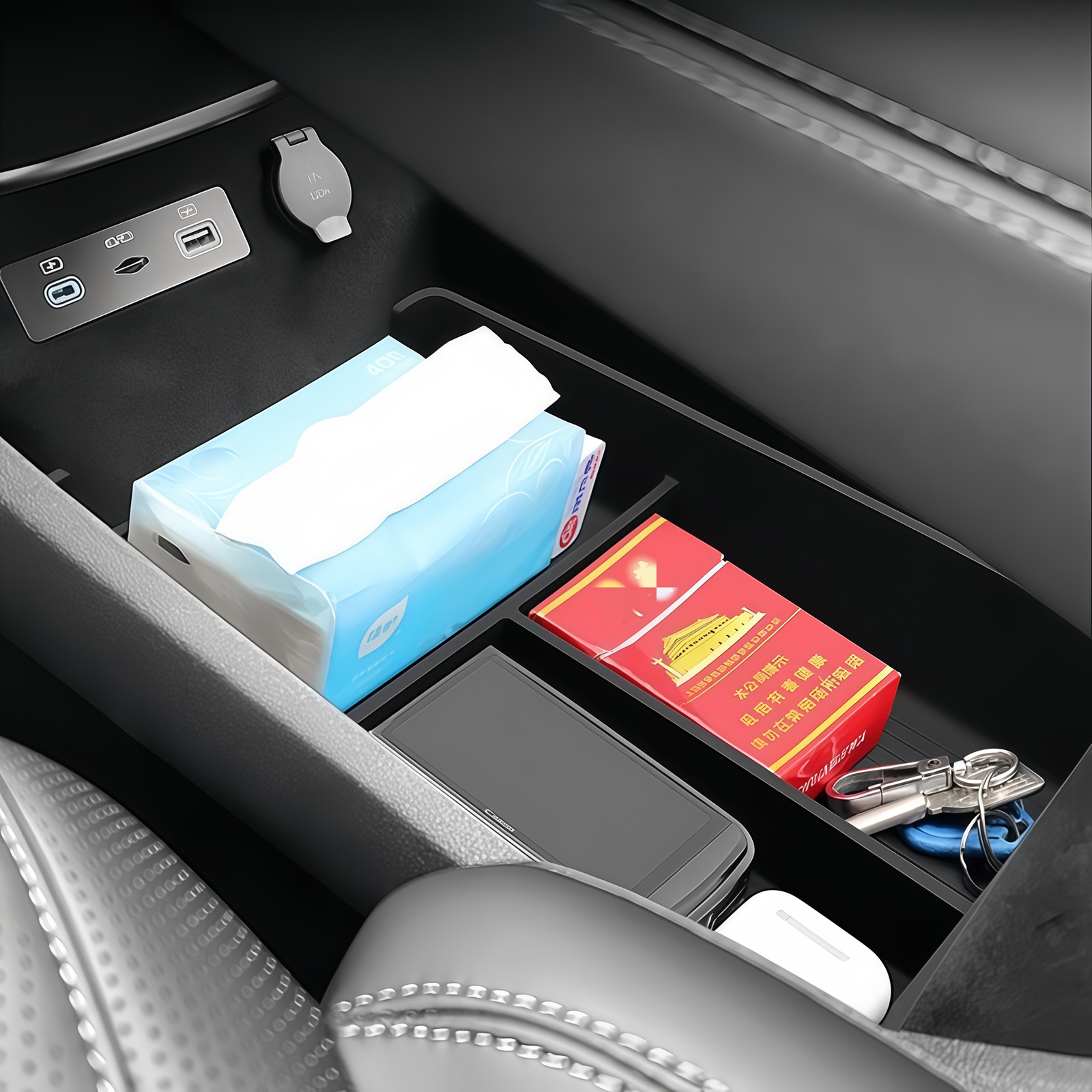 Baki Penyimpanan Bawah Konsol  - Car Accessories Papar ulasan dan harga