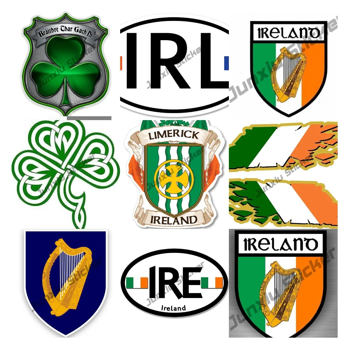 Stiker Puncak Irlandia Diri Pe - Car Accessories Ireland ulasan dan harga