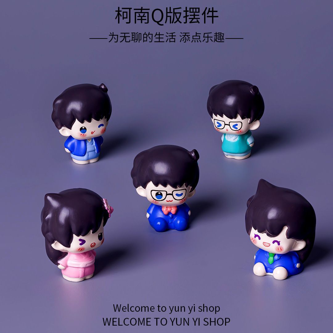 Figur Mini Resin Detektif Cona - Car Accessories Papar ulasan dan harga