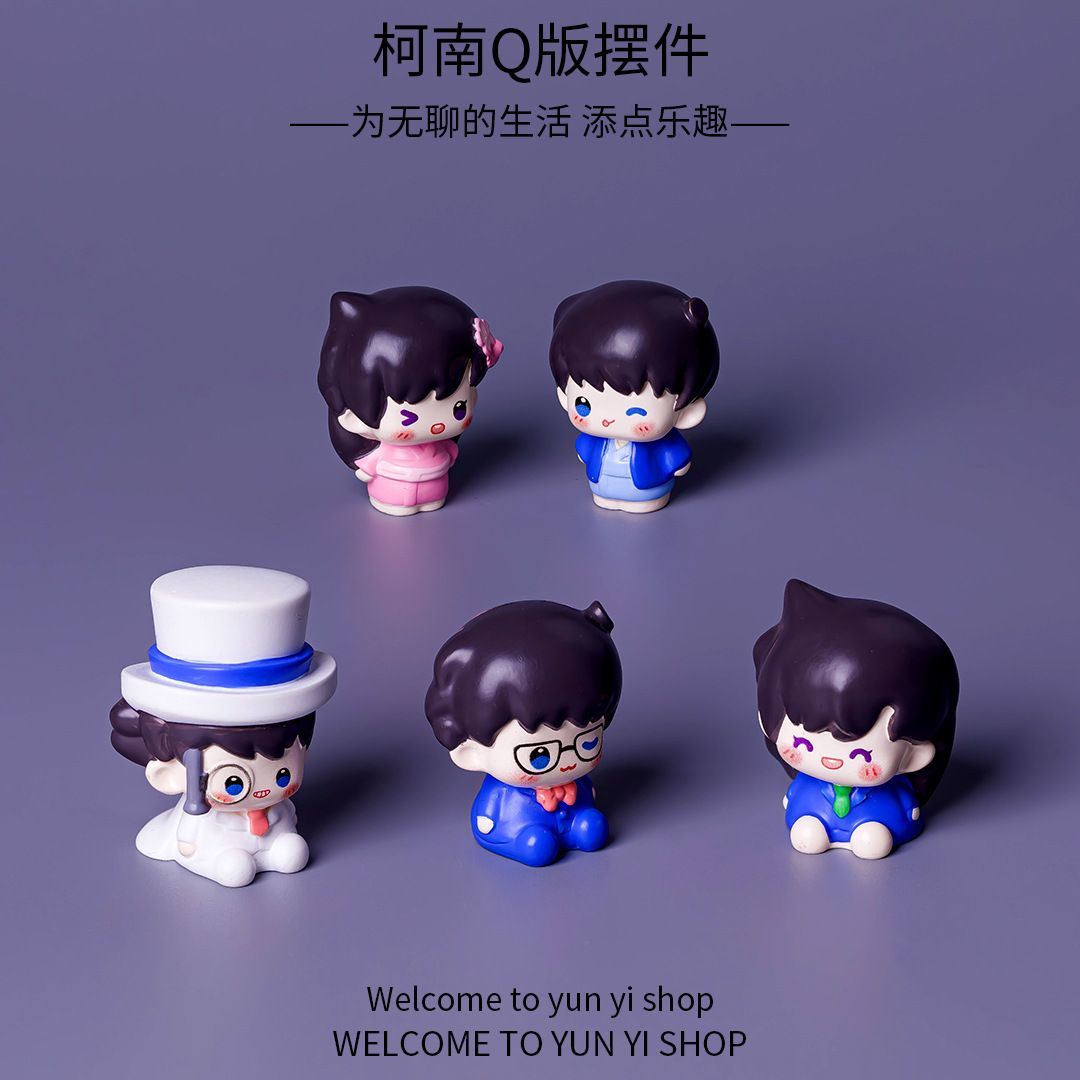 Figur Mini Resin Detektif Cona - Car Accessories Papar ulasan dan harga