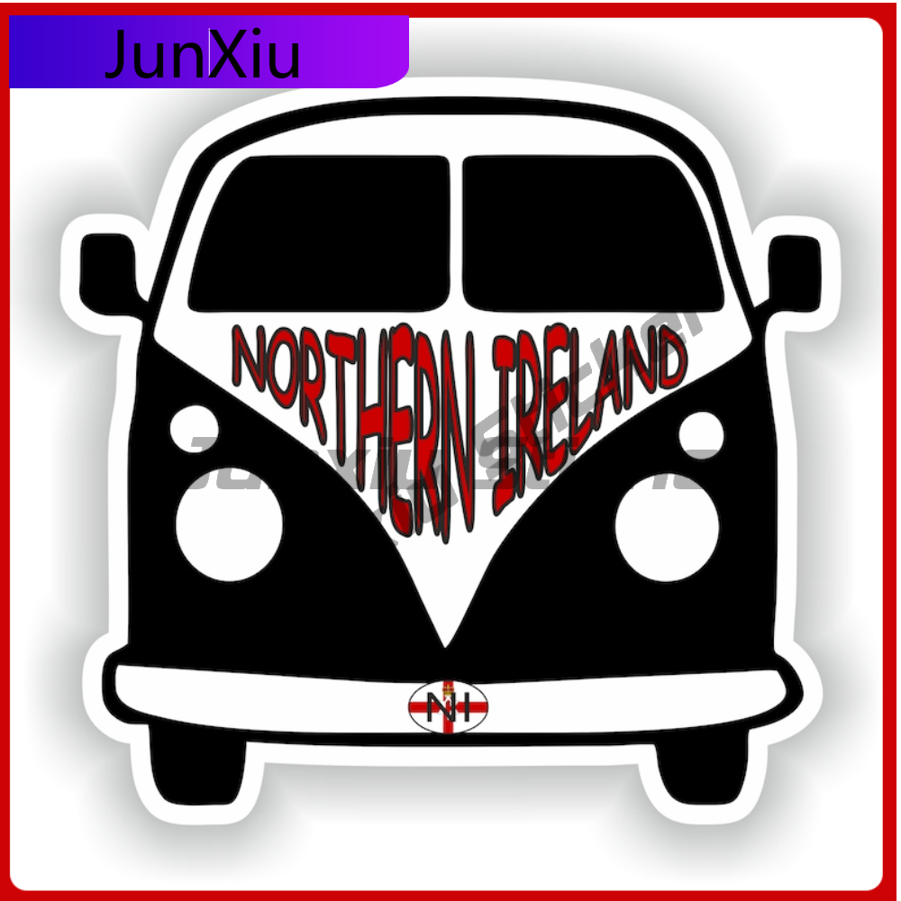 Stiker Van Northern Ireland St - Car Accessories Ireland ulasan dan harga