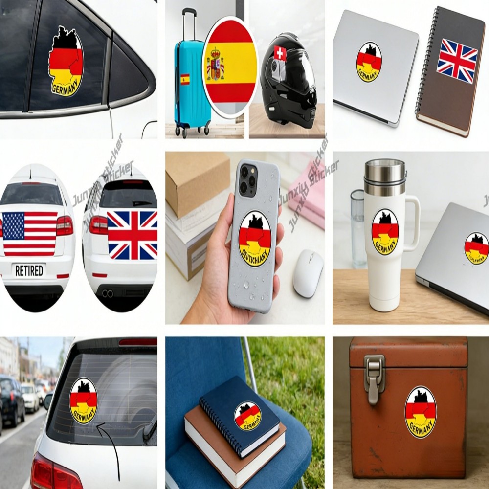 Stiker Van Northern Ireland St - Car Accessories Ireland ulasan dan harga