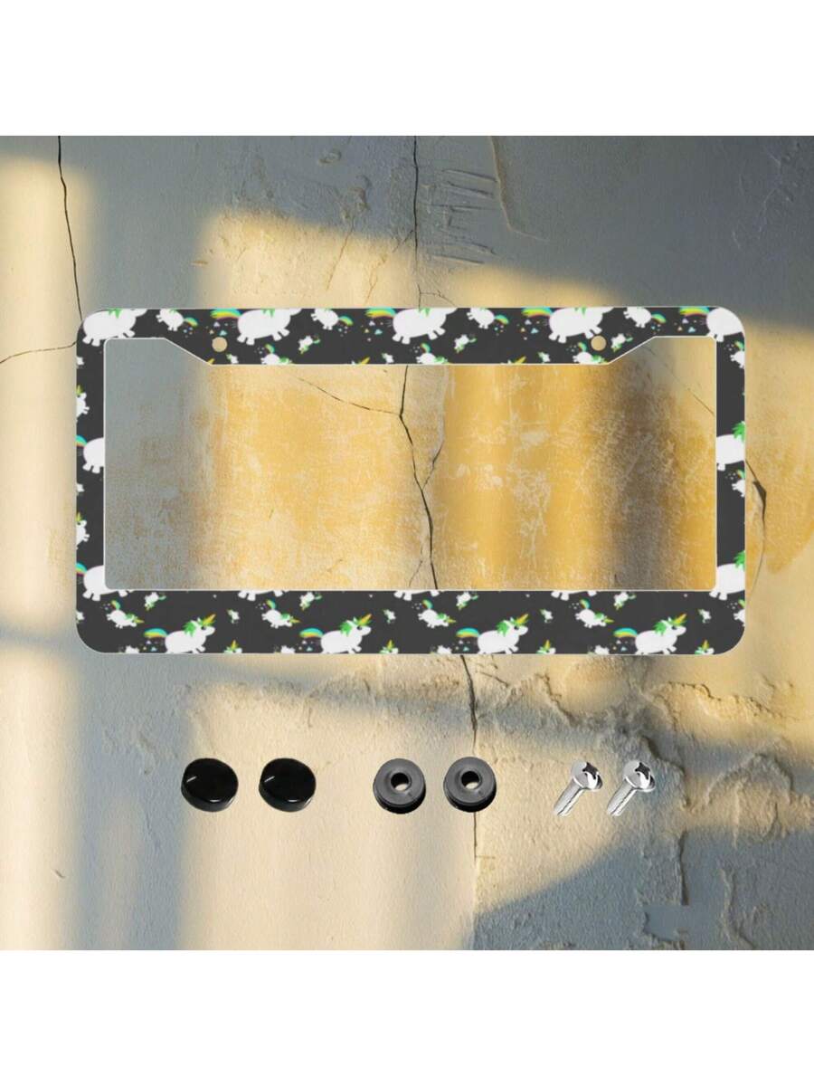 1 Bingkai Plat Nomor Aluminium - Car Accessories Gift Ideas ulasan dan harga