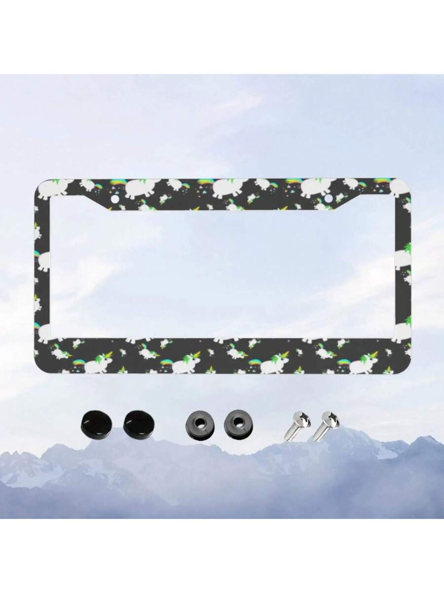 1 Bingkai Plat Nomor Aluminium - Car Accessories Gift Ideas ulasan dan harga