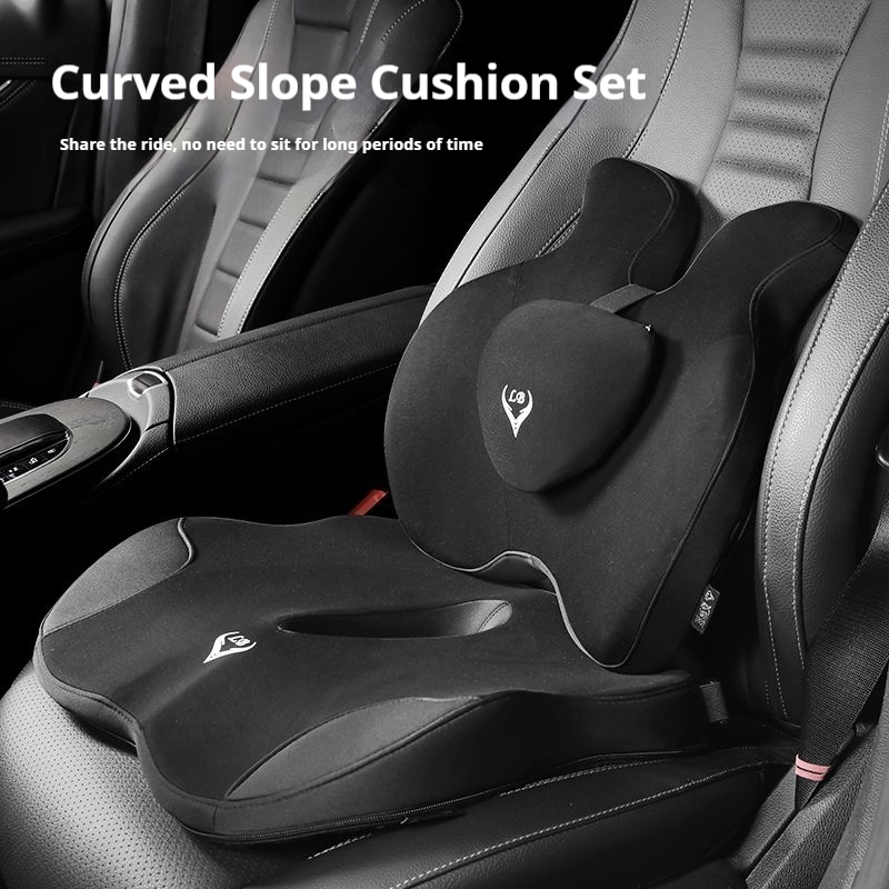 Busa Memori Bantal Kursi Kanto - Car Seat Cushion Memory Foam ulasan dan harga