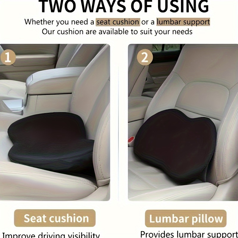 Bantal Kursi Mobil 2-in-1, Ban - Car Seat Cushion Memory Foam ulasan dan harga